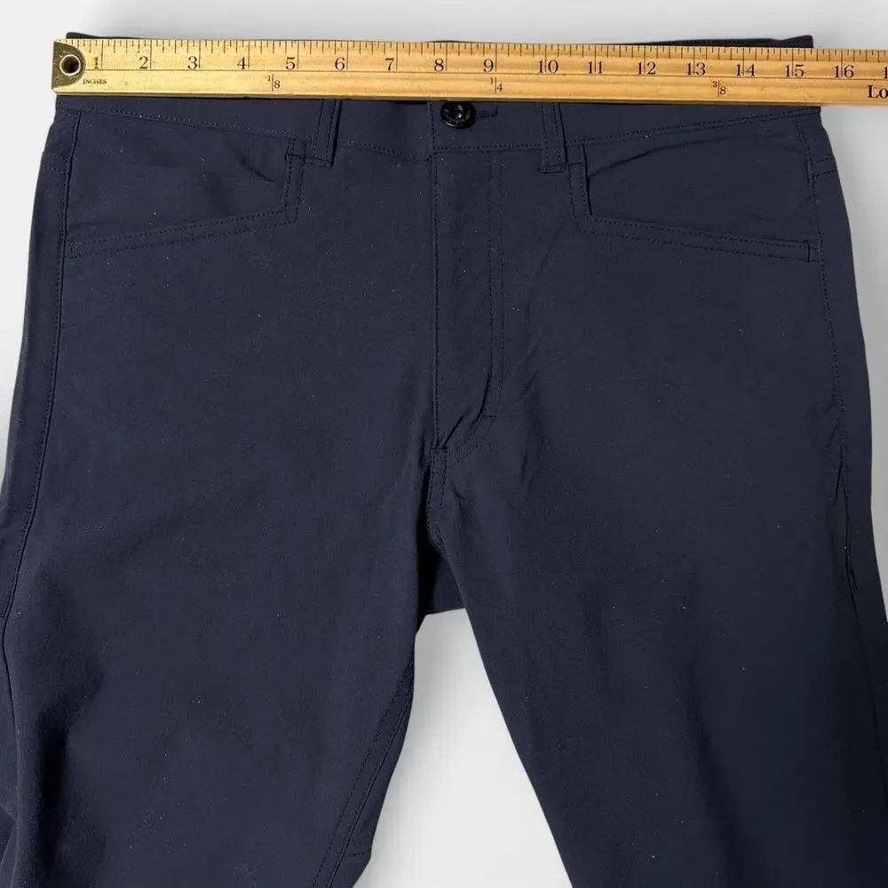 Western Rise Evolution Pant Mens Size 30x32 Navy Slim Fit Pants Stretch NEW